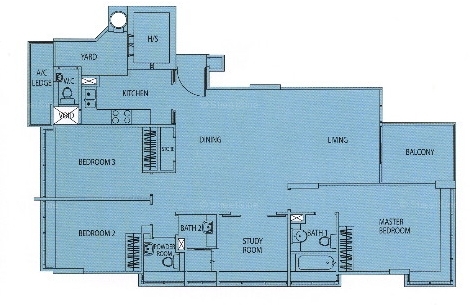 The Yardley (D19), Apartment #1666